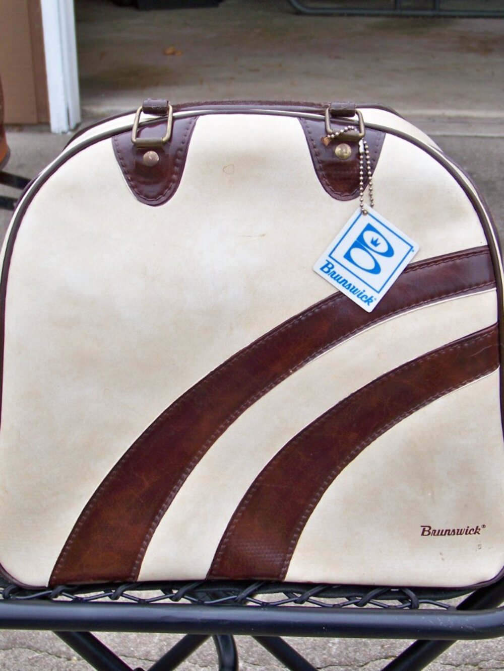 Vintage Brunswick Bowling Ball Bag